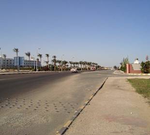 Auf dem Weg zur Senzo Mall