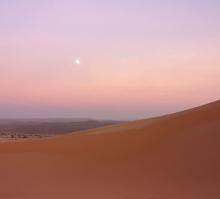 Merzouga in weiter Ferne
