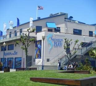 Aquarium of the bay von außen