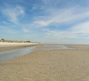 Blick Richtung Osten bei Ebbe