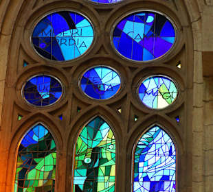 Kunstvoll gearbeitete Fenster