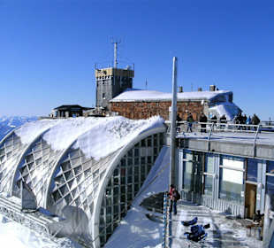 Zugspitze Gipfelplateau Münchner Haus
