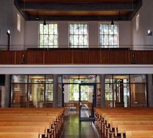 Blick auf die Empore