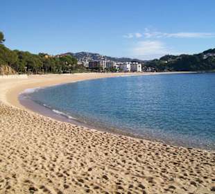 Strand von Fanals bei Lloret