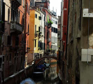 Seitenkanal in Venedig
