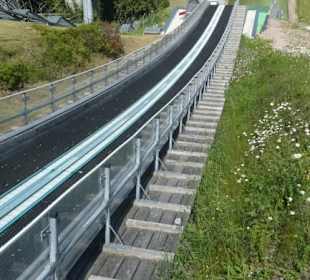 Die Skisprungschanzen im Kanzlersgrund