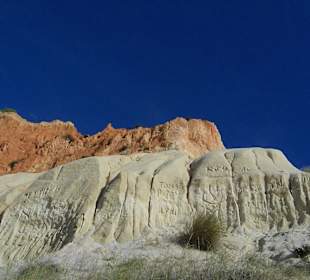 Am langen Hotelstrand