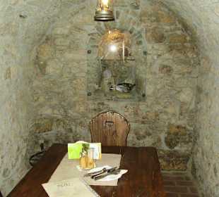 Ecke im Gewöblbekeller