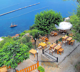 Eines der vielen Cafès