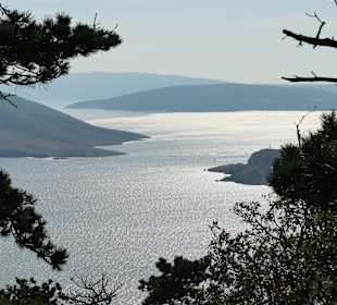 Wanderung von Baška hoch zum Mondplateau
