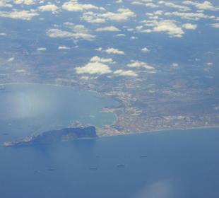 Blick auf Gibraltar