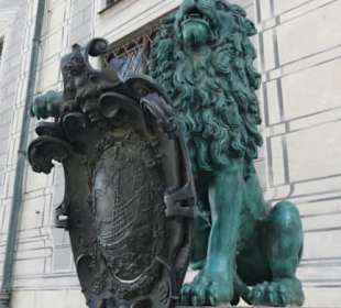 Unterwegs bei und in der Residenz in München
