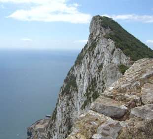Spitze des Felsens von Gibraltar