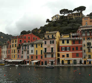 Portofino Hafeneinfahrt