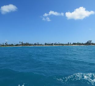 Vorbei an Traumstränden Richtung Saone