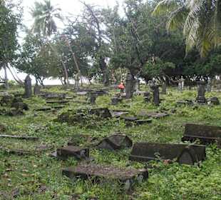 Friedhof auf La Digue, Seychellen