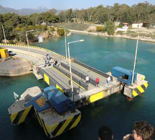 Schiebebrücken an Ein und Ausfahrt