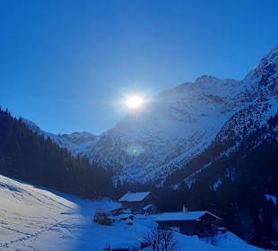 Wandern Mittelberg (Vorarlberg)