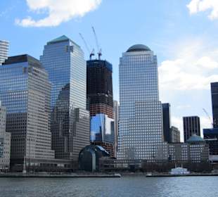 Manhattan Skyline vom Circle Line Boot