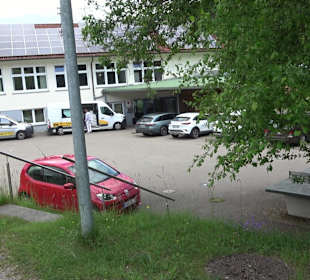 Brunnen an der Kirche Dießen