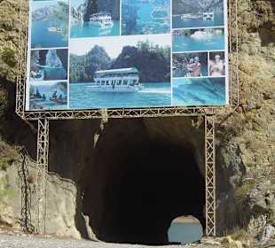 Einfahrt zum Geen Canyon