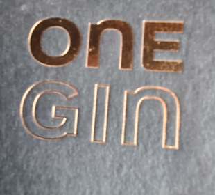 Das One Gin Karte