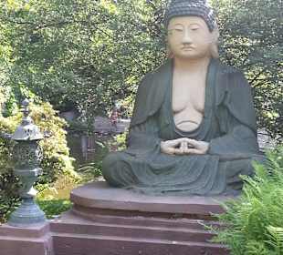 Schön angelegter Tierpark