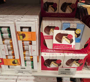 Im Museumsshop des Schokoladenmuseums