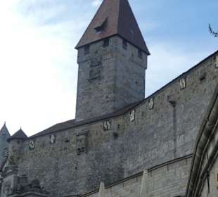 Veste Coburg: bei der Besichtigung der Veste