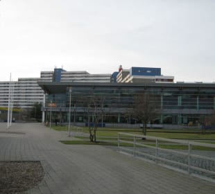 Blick auf Aktiv Hus und Ferienanlage