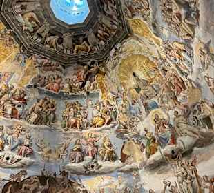 Deckengemälde in der Kuppel
