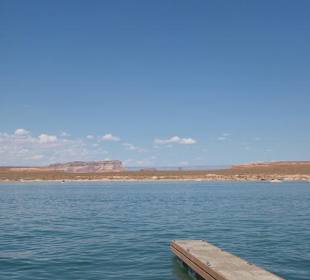 Der See lud zum Baden ein