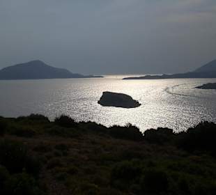 Aussicht vom Poseidon Tempel/Kap Sounio