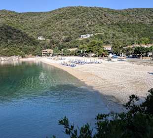 Strand Poros-Stadt