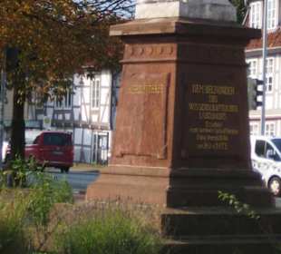 Celle - Thaer-Denkmal / Thaerplatz
