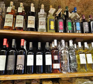 Im Feinkostgeschäft La Bottega dei Sapori