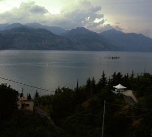 Tour durch das Gebirge am östlichen Gardasse