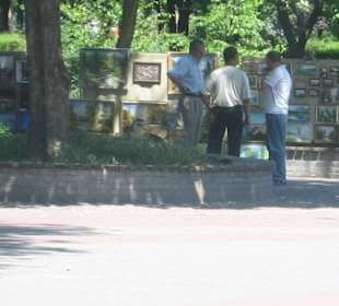 Künstler unter sich