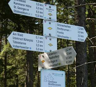 Wandern Unterkirnach