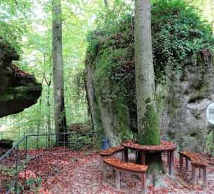 Rundweg durch den Felsengarten Sanspareil