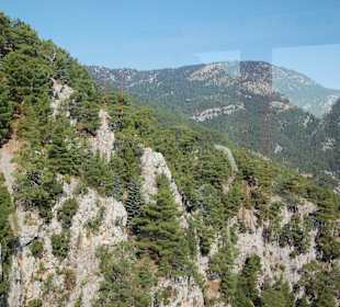 Widok z kolejki linowej