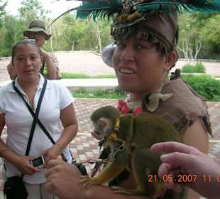 Mexikaner in Chichen Itza