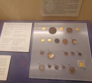 Экспозиция древних монет