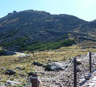 Wanderweg zur Schneekoppe