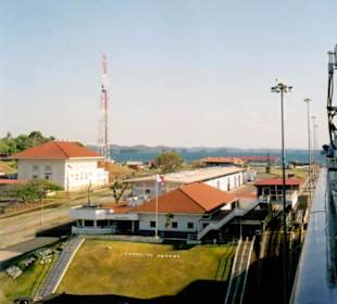 Teilansicht der alten Schleusenanlage