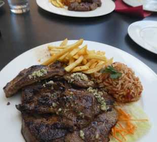 Zu einem guten Abendessen im Piran in Schweinfurt