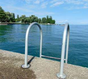 Einstiegshilfe in den See