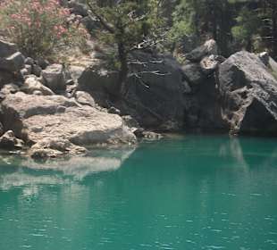 Oymapinar Baraji/ Stausee Green Lake & Green Canyon
