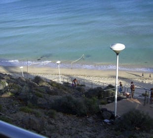 Die Treppe zum Strand
