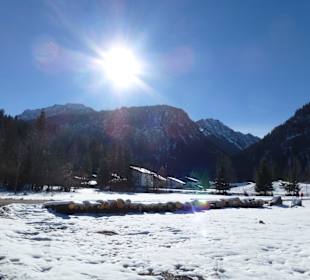 Wanderweg v.Haldensee Richtung Tannheim